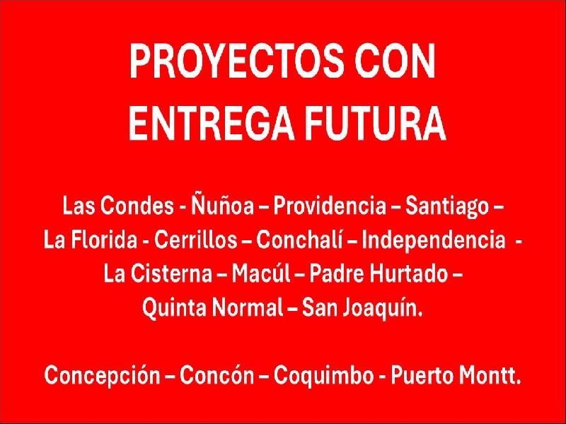 DEPARTAMENTOS CON ENTREGA FUTURA 